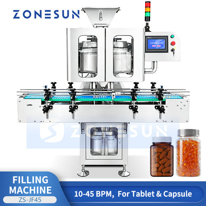 ZONESUN ZS-JF45 Automatic Electronic Candy & Granule Counting Filling Machine