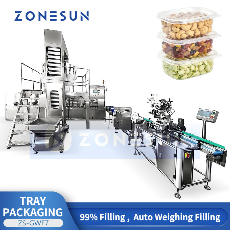 ZONESUN Plastic Container Packaging Machine