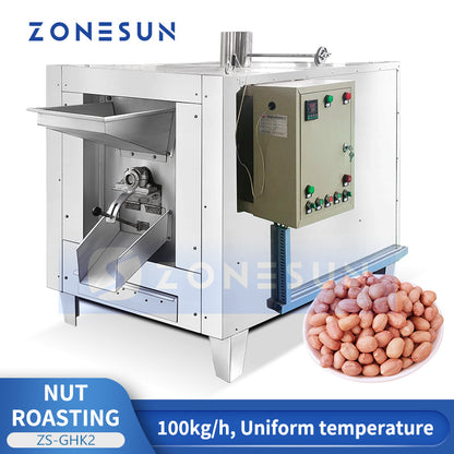 Automatic Drum Nut Roaster