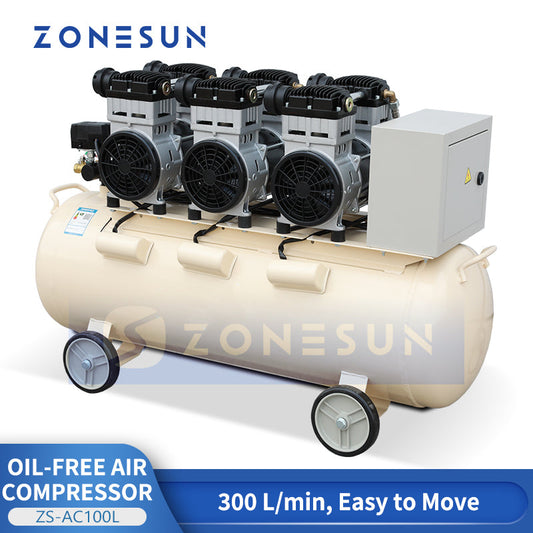 Portable air compressor 100L