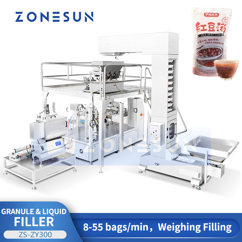 Zipper pouch packing machine