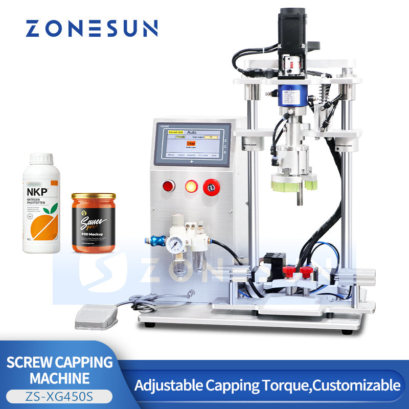 servo screw capping machine