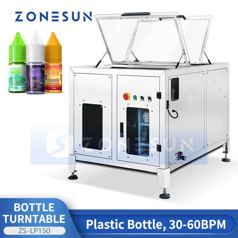 ZONESUN ZS-LP150 Fully Automatic Small Bottle Arranging Unscrambler For Production Line