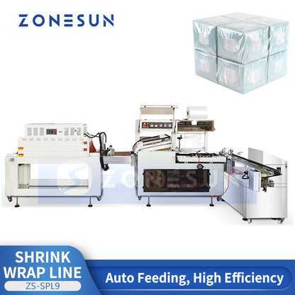 ZONESUN ZS-SPL9 Automatic Box Shrink Wrapping Machine