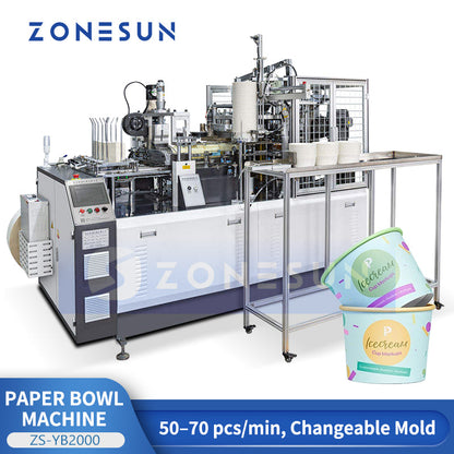 Automatic Paper Bowl Box Forming Machine