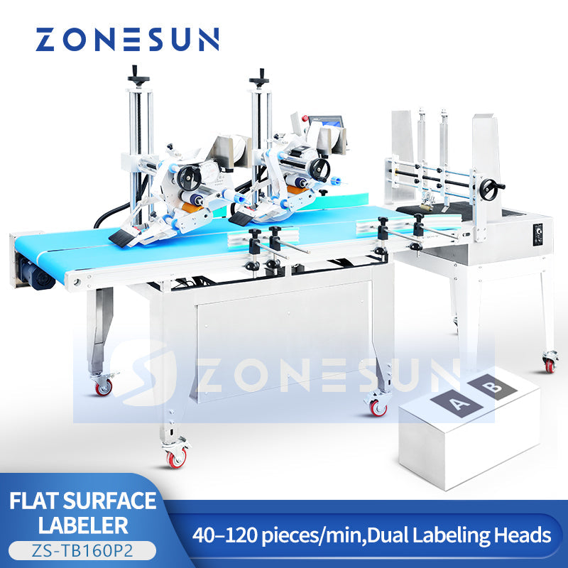 zonesun Flat Surface Labeling Machine