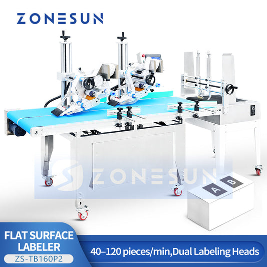 zonesun Flat Surface Labeling Machine