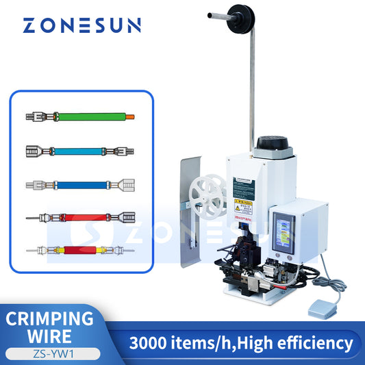 ZONESUN ZS-YW1 Semi-automatic Wire Terminal Crimping Machine