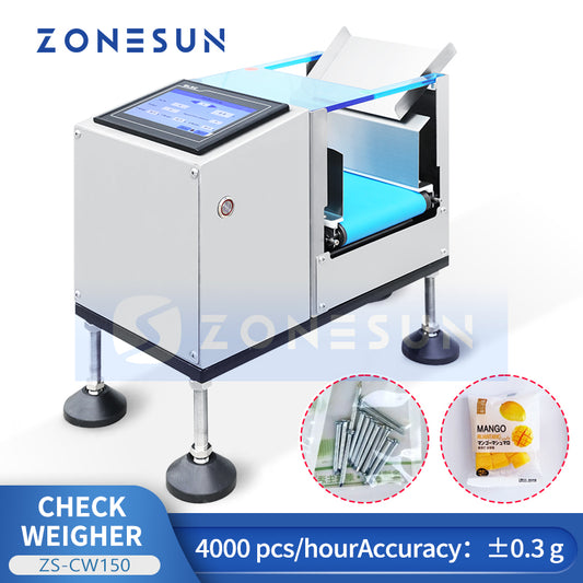 ZONESUN ZS-CW150 Mini Checkweigher 4000pcs/h