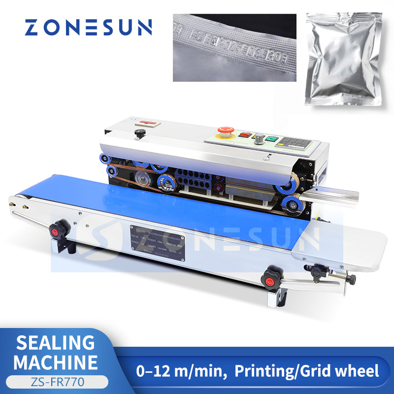 ZONESUN FR-770 Automatic Reinforcement Sealing Machine