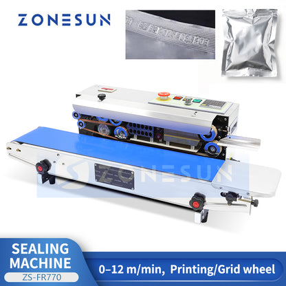 ZONESUN FR-770 Automatic Reinforcement Sealing Machine