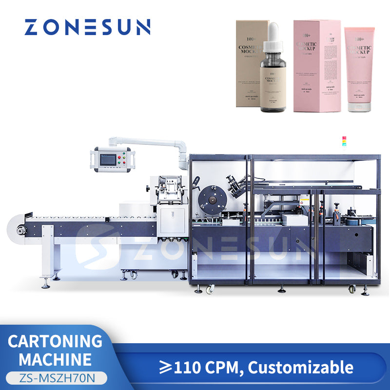 ZONESUN ZS-MSZH70N High Speed Automatic Horizontal Cartoning Machine