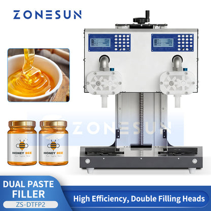 Dual-Head Paste Filling Machine