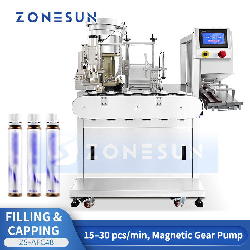 Tube Filling and Capping Machine