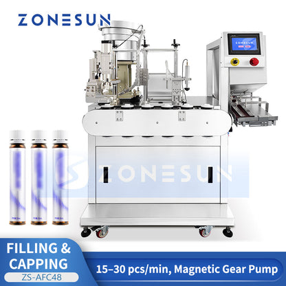 Tube Filling and Capping Machine
