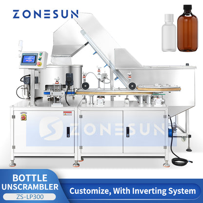 ZONESUN ZS-LP300 Automatic Bottle Sorting and Feeding Machine