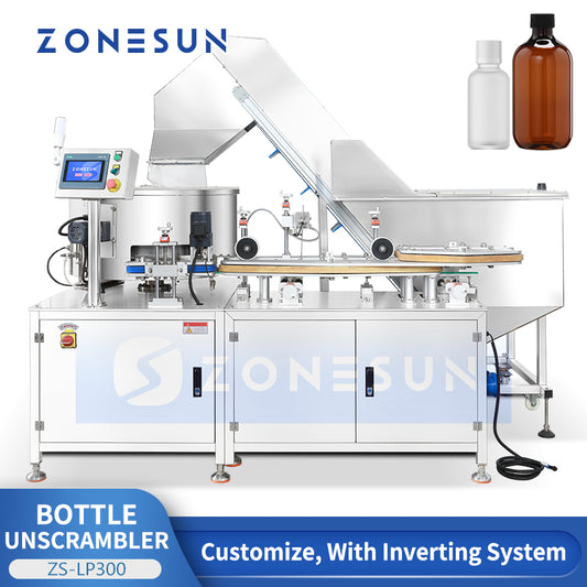 ZONESUN ZS-LP300 Automatic Bottle Sorting and Feeding Machine