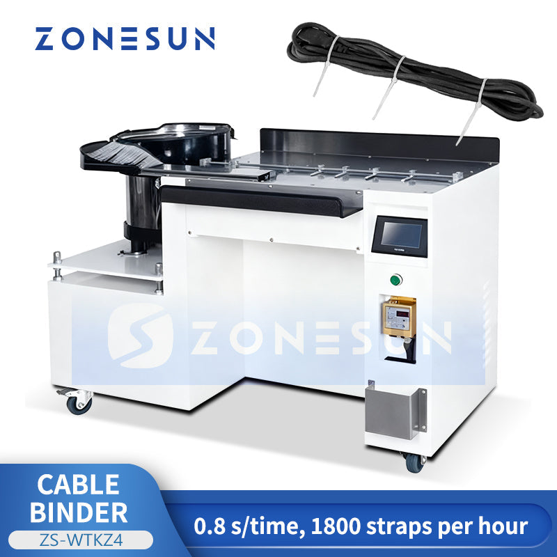  Automatic Nylon Cable Tie Binding Machine