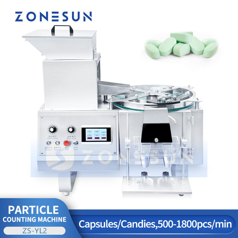 ZONESUN ZS-YL2 Candy Counting Machine Particle Filling Machine