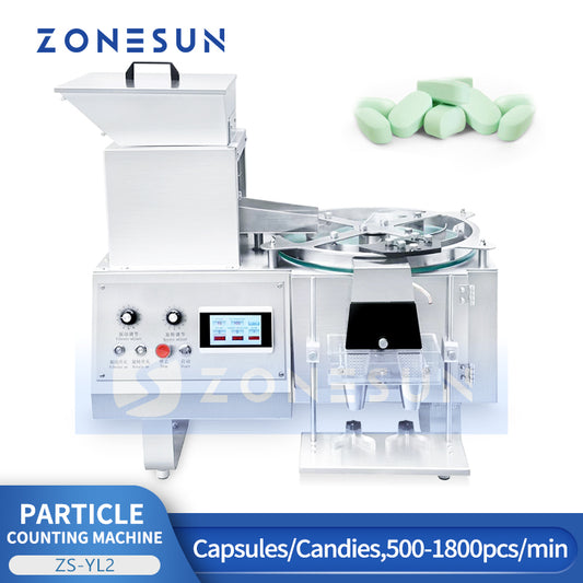 ZONESUN ZS-YL2 Candy Counting Machine Particle Filling Machine