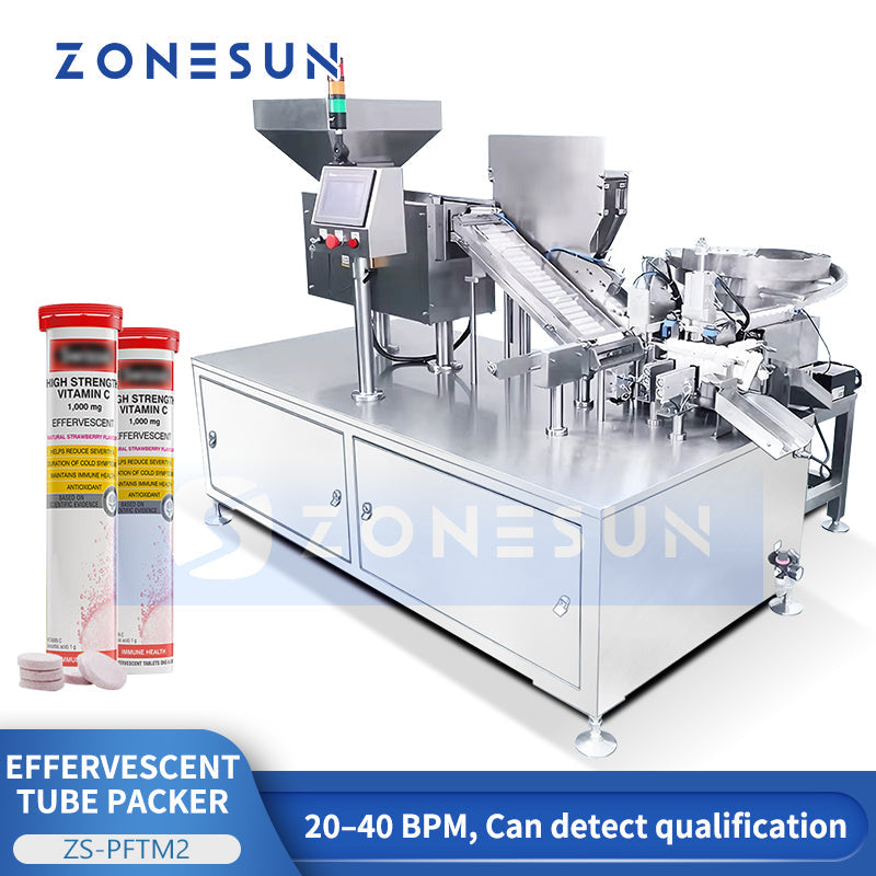 Automatic Vitamins Tablet Tube Monoblock Machine