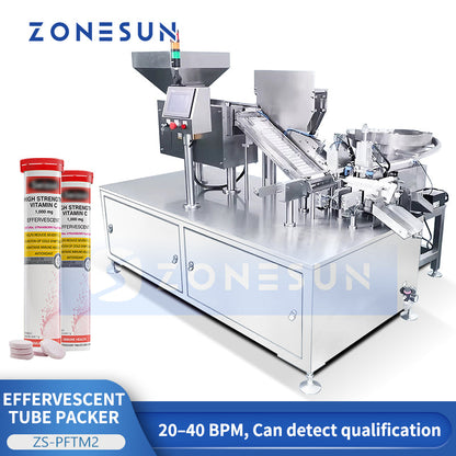 Automatic Vitamins Tablet Tube Monoblock Machine
