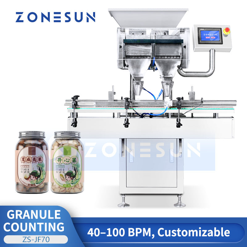 ZONESUN Granule Counting Filling Machine