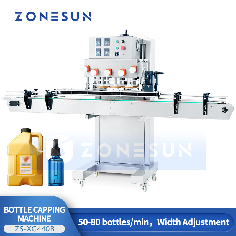 ZONEUSN ZS-XG440B Spind Spray Screw Capping Machine