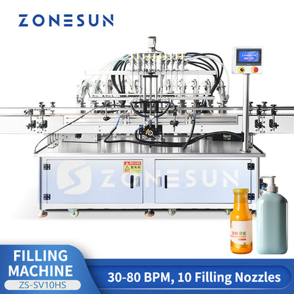 ZONESUN Servo Piston Filling Machine