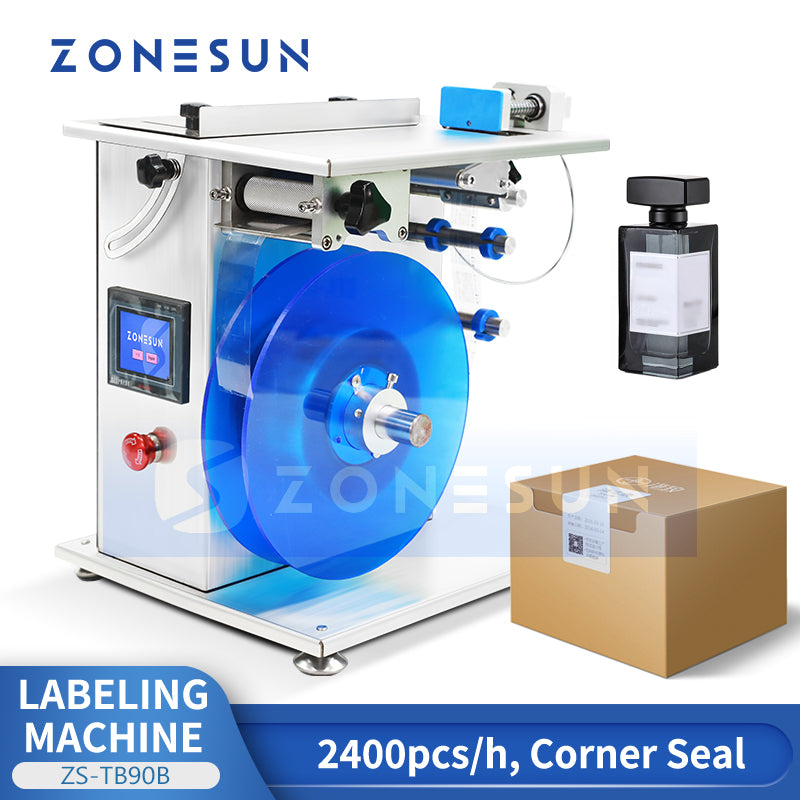 ZONESUN ZS-TB90B Corner Seal Label Applicator