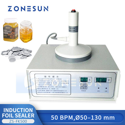 ZONESUN ZS-FK500 Handheld Induction Sealer 