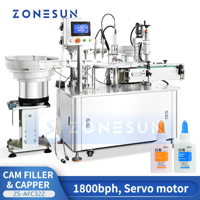 zonesun cam filling capping machine