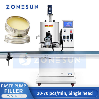 ZONESUN ZS-VTGTL1 Automatic Balm Solid Perfume Versatile Filling Machine