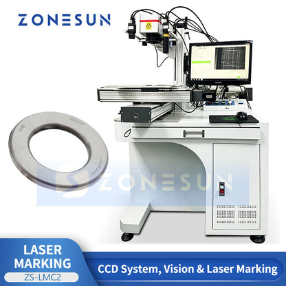 ZONESUN ZS-LMC2 Automatic Precision CCD Camera Laser Marking & Positioning Machine
