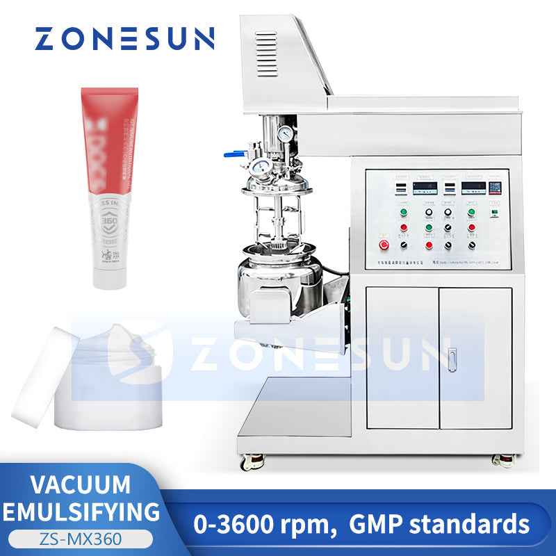 vacuum emulsifying mixer