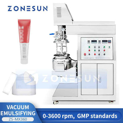 vacuum emulsifying mixer