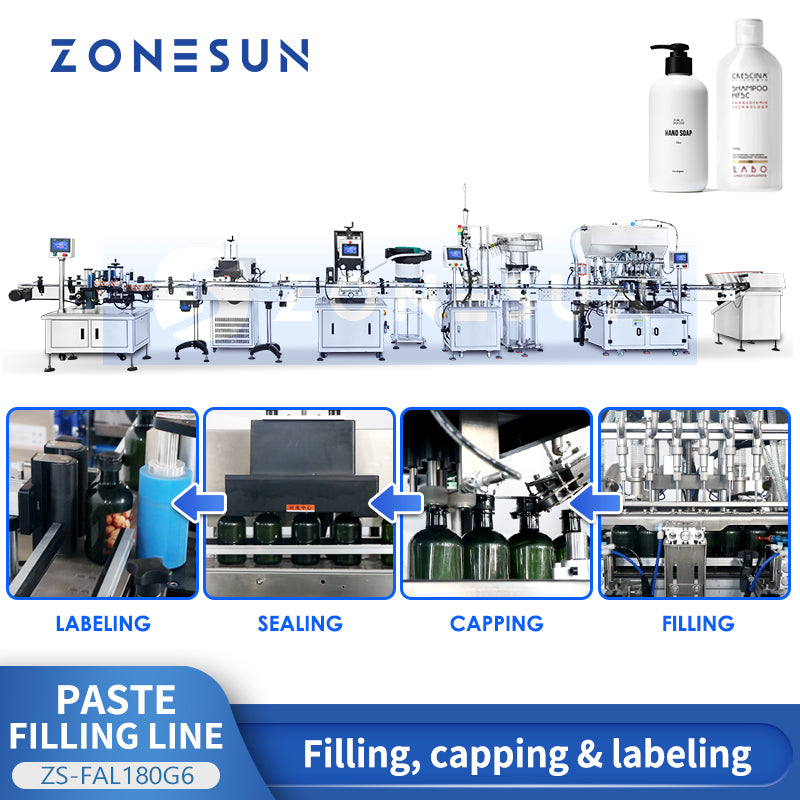 zonesun production line for shampoo