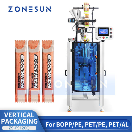 ZONESUN ZS-FS120Q Vertical Powder Packing Machine 