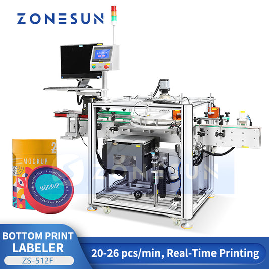ZONESUN ZS-512F RFID Bottom Real-Time Printing Labeling and Verification System