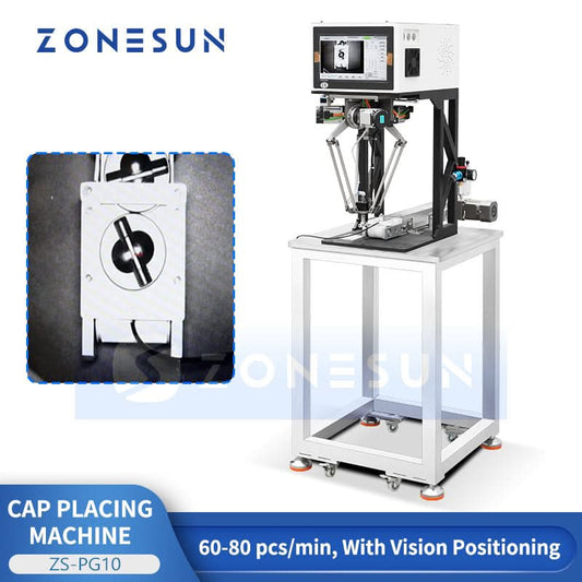 vision guided robotic cap assembly