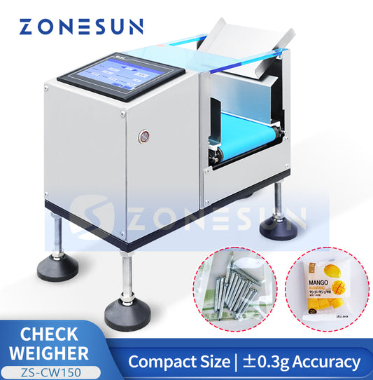 ZONESUN ZS-CW150 Mini Checkweigher 1600-2000pcs/h