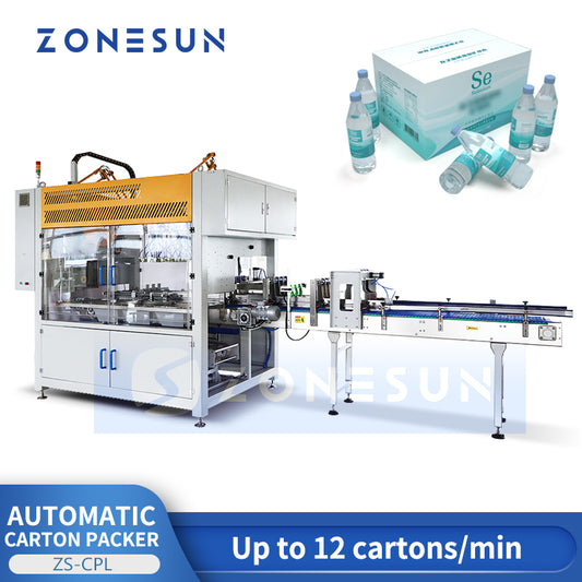 ZONESUN ZS-CPL Automatic Carton Sealing Packaging Machine