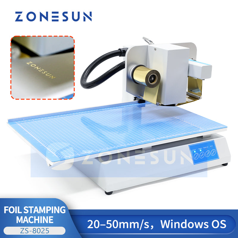 ZONESUN ZS-8025 Automatic Digital Stamping Machine