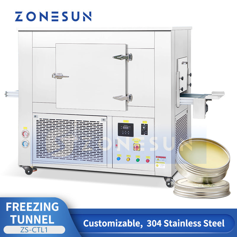 Stainless steel cooling tunnel