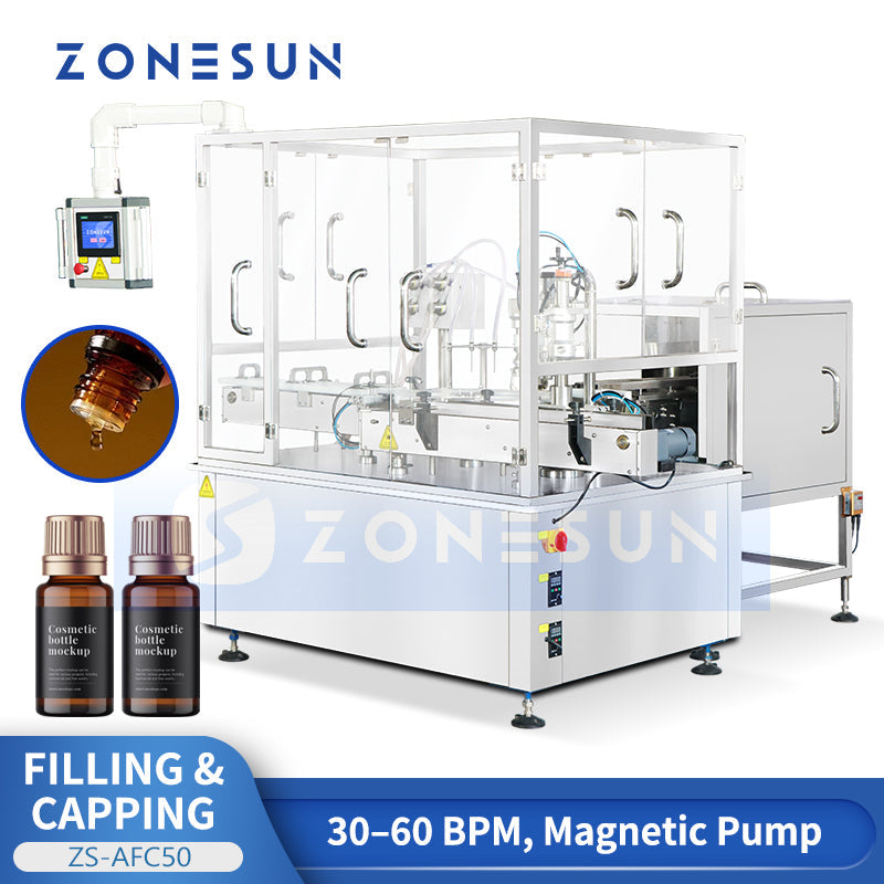  Essential Oil Liquid Filling and Capping Machine