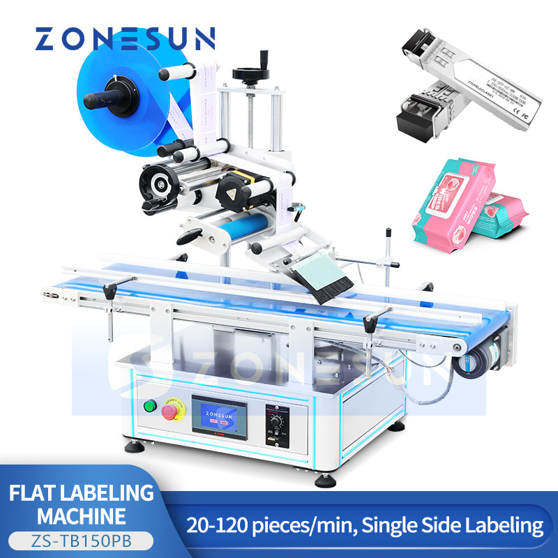 ZONESUN ZS-TB150PB Automatic Flat Surface Labeling Machine