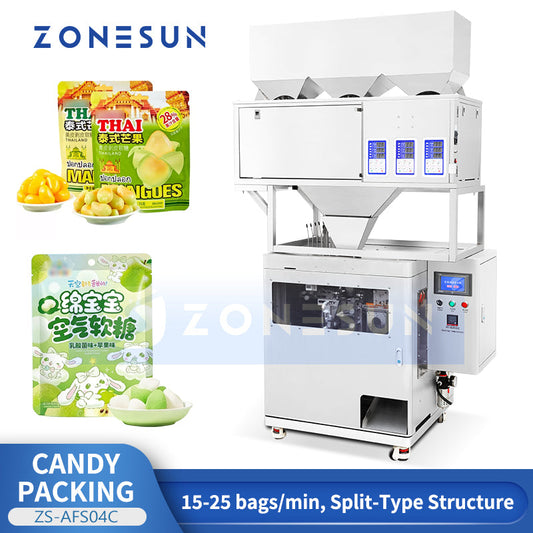 Zipper bag sealing machine