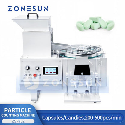 ZONESUN ZS-YL2 Candy Counting Machine Particle Filling Machine