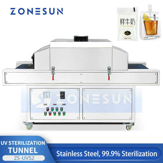 ZONESUN ZS-UVS2 UV Sterilization Tunnel for Food & Industrial Disinfection  ZONESUNPRO