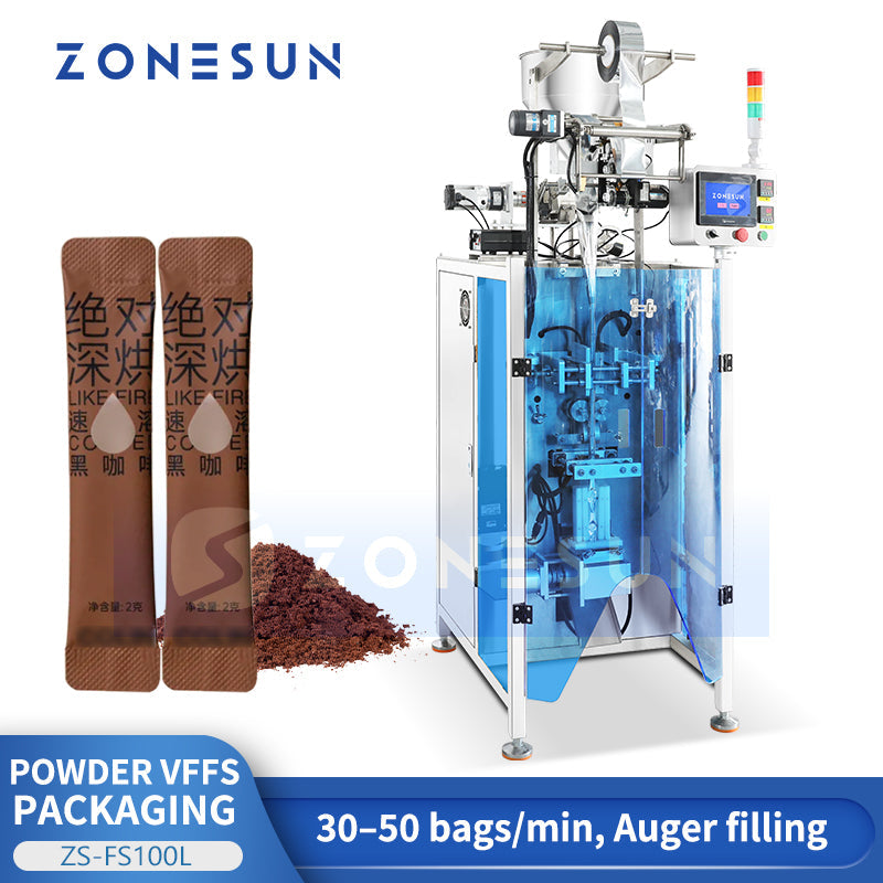 ZONESUN ZS-FS100L Automatic Small Sachet Powder Packaging Machine